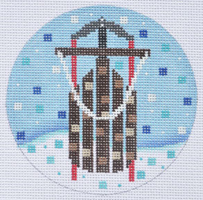 Sled Ornament ZIA-72