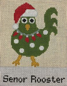 Senior Rooster Goes Green AL0126