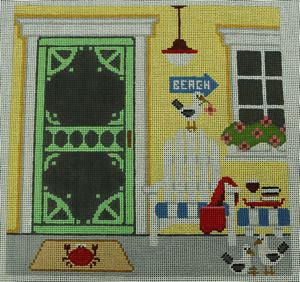 Beach House Doorway AL0165