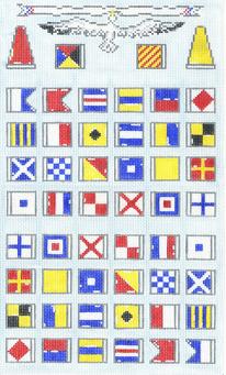 Nautical Alphabet Purse  SWB1043