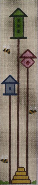 Bee Skep And 3 Bird Houses BKM100