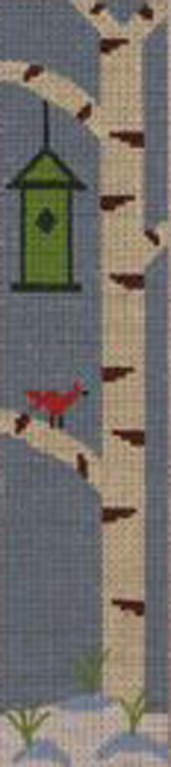 Bird House In Birch Tree BKM103
