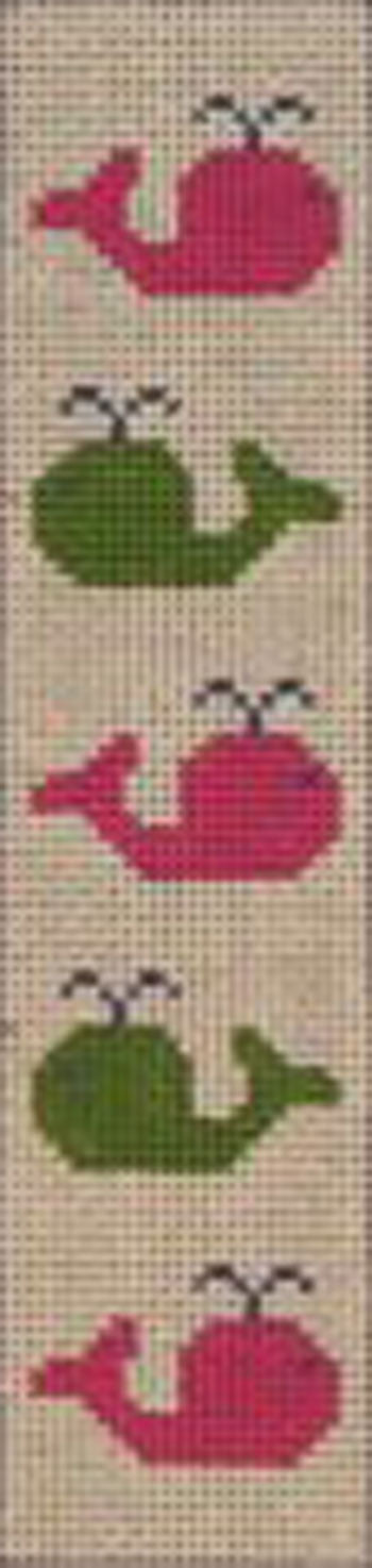 Pink And Green Whales BKM202