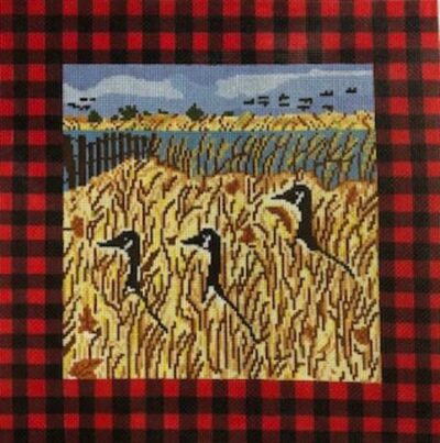 Geese In Grass  SWB1105