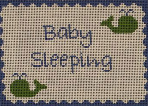 Whale Blue & Green DHG210