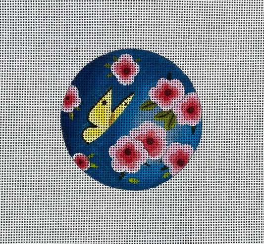 Butterfly with Cherry Blossoms  IN305