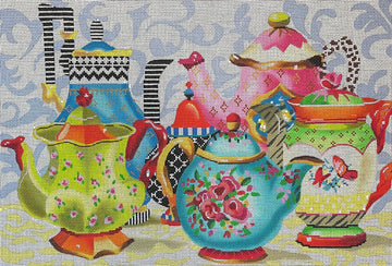Teapots/Pink  MC308