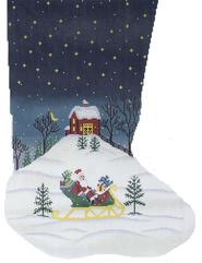 Sleigh Sock  WK2036