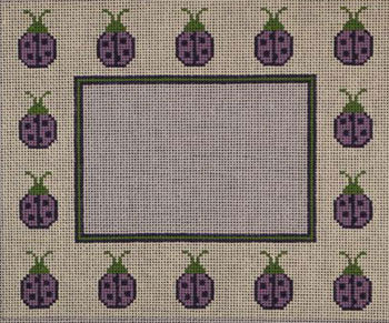 Purple Ladybugs FRM202