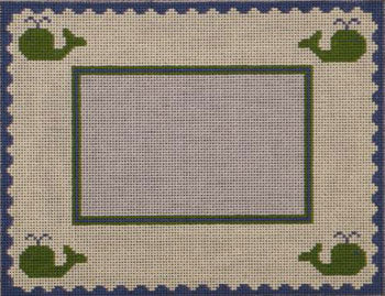 Whale - Blue & Green FRM207