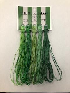 Straw Silk Color Palettes