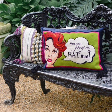 Woman/Purple Hair with Text Bubble  PE205