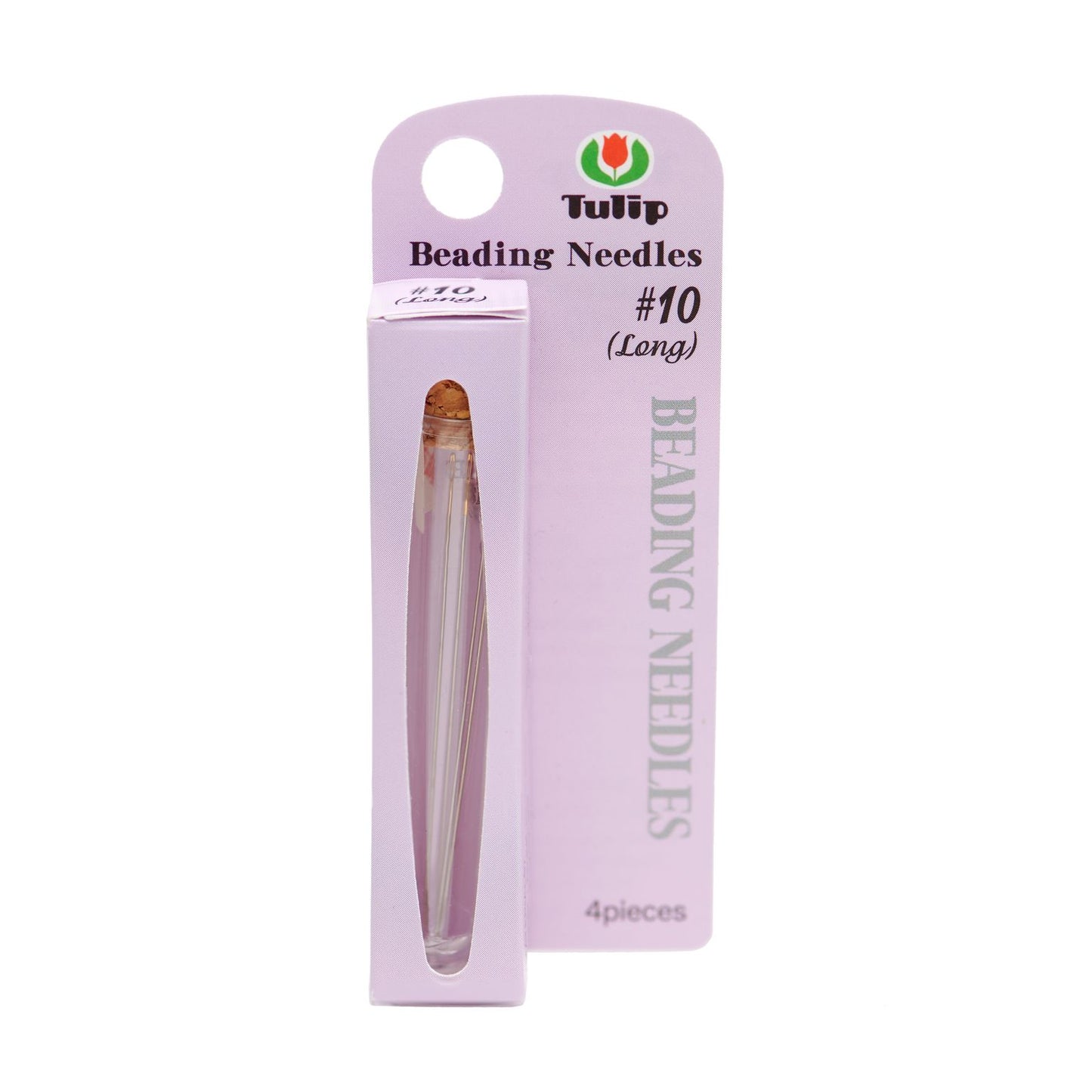 Tulip Long Beading Needle Pkg 4