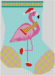 Flamingo With Santa Hat MX-199