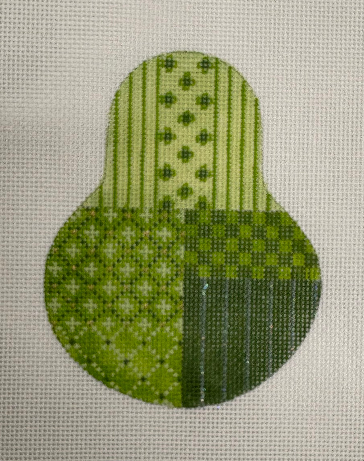 Green Patterned Pears KCN1400