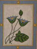 Floral Plate PIL101