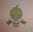 Victorian Balloon - Blue PIL225
