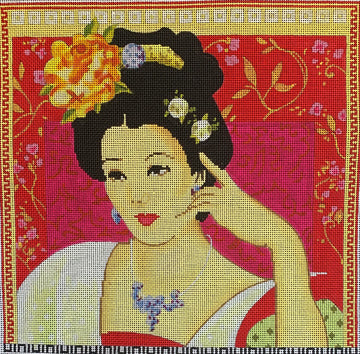 Red Border Eastern Lady  PE105