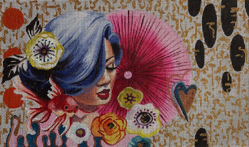 Blue Hair Gold Fish  CL034