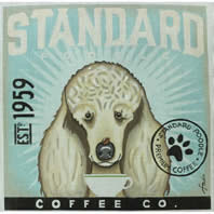 White Poodle Coffee TC-SF-115-18