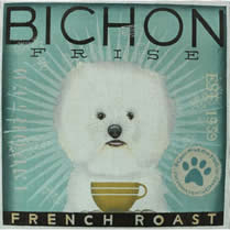 Bichon Frise Coffee TC-SF-118-18