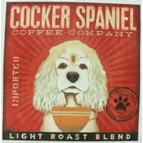 Cocker Spaniel Coffee Company TC-SF-119-18