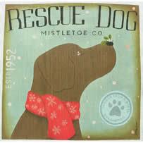 Rescue Dog Mistletoe TC-SF-202-13