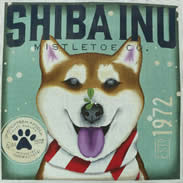 Shiba Inu Mistletoe TC-SF-206-13