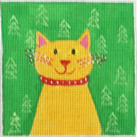Orange Cat Candy Whiskers TC-T-429B