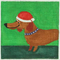 Dachshund Santa Hat TC-T-429G