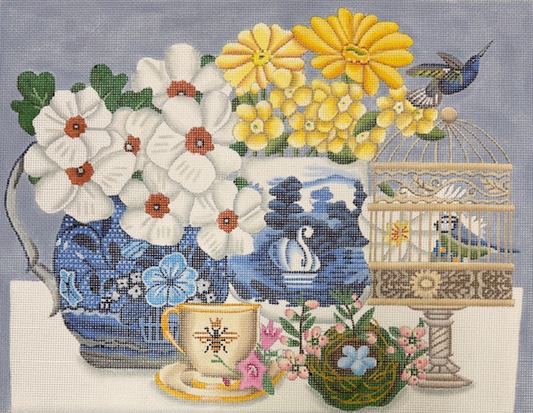 Blue & White Still Life MSD2275