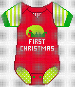 Baby Onesie - 1st Christmas w/Elf Hat XO-183h