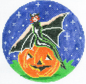 Witch On A Pumpkin XO-190p