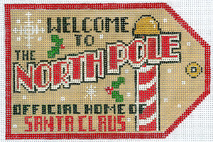 Gift Tags-Welcome To The North Pole XO-197a