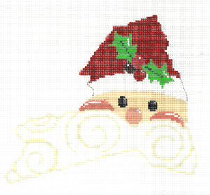 State Shaped Santa New York XO-206ny
