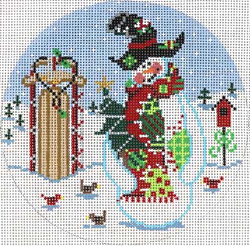 Patchwork Snowman XO-255