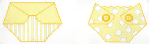Gift Card Holder - Yellow Diaper XO-329